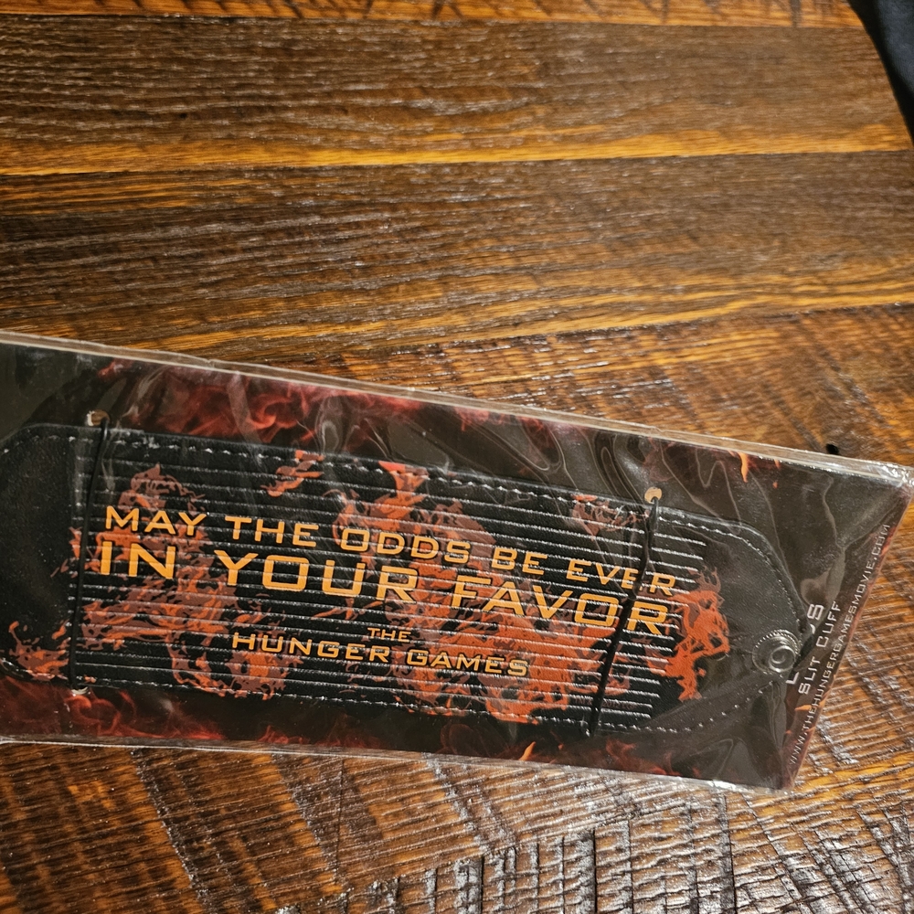 Hunger Games Cuff Bracelet May The Odds Be In Your Favor New Adult One Size